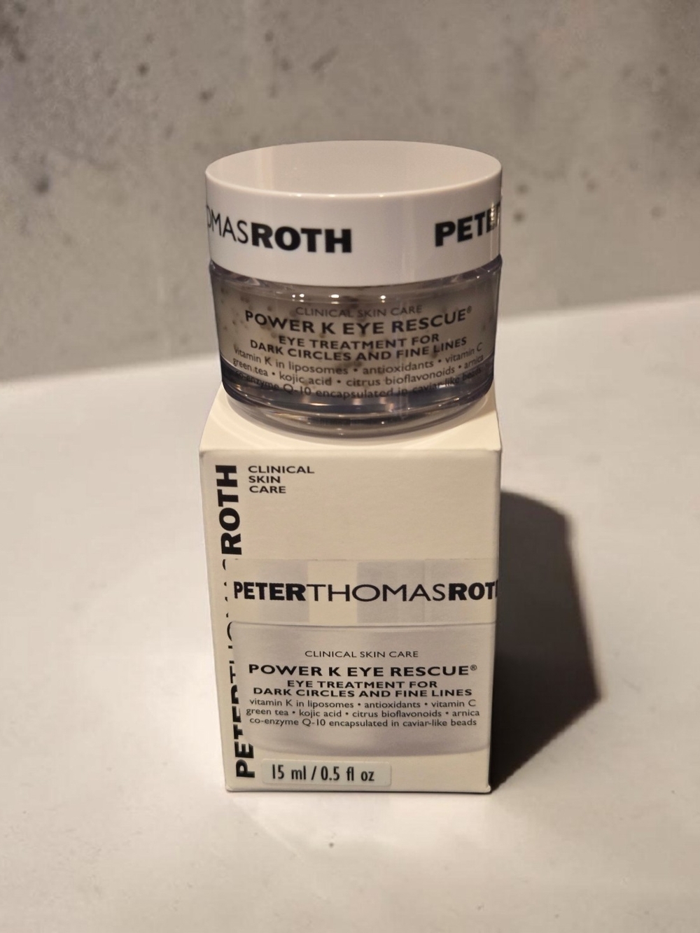 Peter Thomas Roth Power K Eye Rescue - Hydrating Eye Treatment MSRP $100